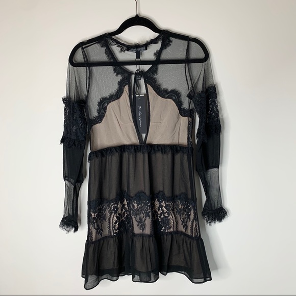 For Love & Lemons Alexa Mini Dress Size S NWT - Picture 14 of 16